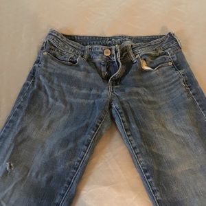 American eagle stretch skinny jeans 6